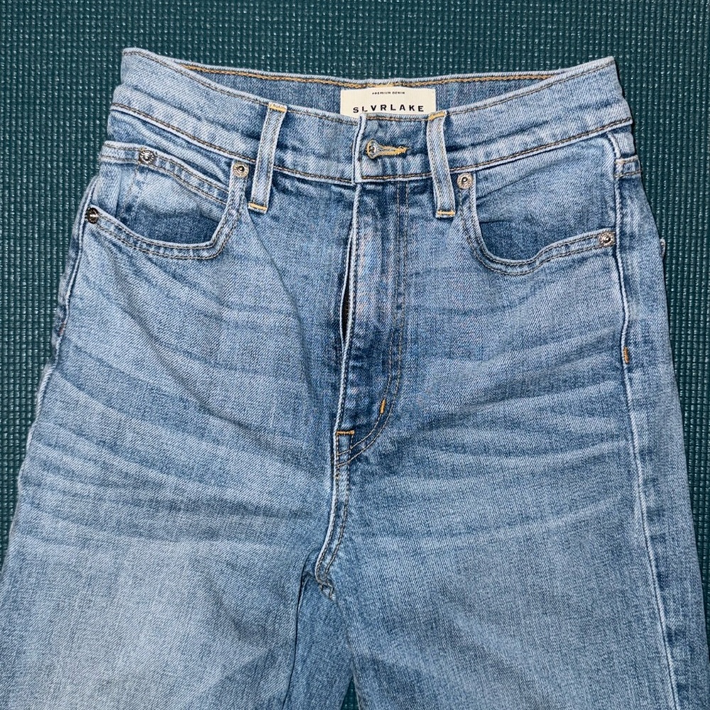 SLVRLAKE London Crop Denim Jeans, Excellent Condition, 25 - Picture 3 of 9